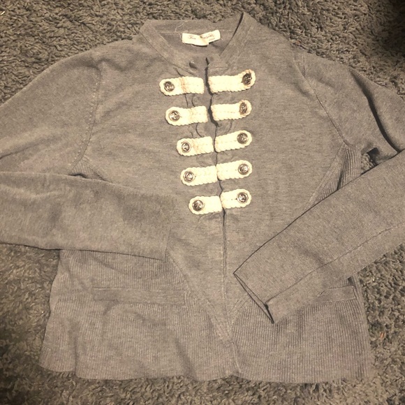 Forever 21 Sweaters - Gray nautical sweater size large